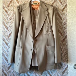 Vintage Western Lee Men’s 3-piece Suit
